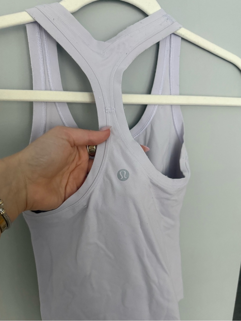 lululemon athletica Light Lavender Racerback Tank